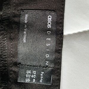 ASOS Design Black Trousers